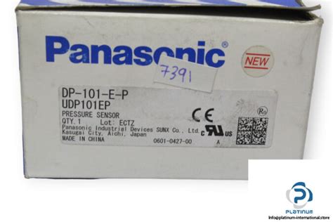 PANASONIC DP-101-E-D PRESSURE SENSOR - Platinum International