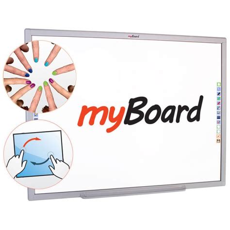 Tablica Interaktywna Dotykowa MyBOARD 101 C Ceramiczna 100 Cali