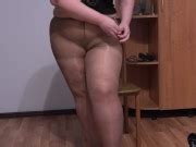 Mature Bbw Milf In Nylon Pantyhose Trying On High Heels Xxx Mobile Porno Videos Movies