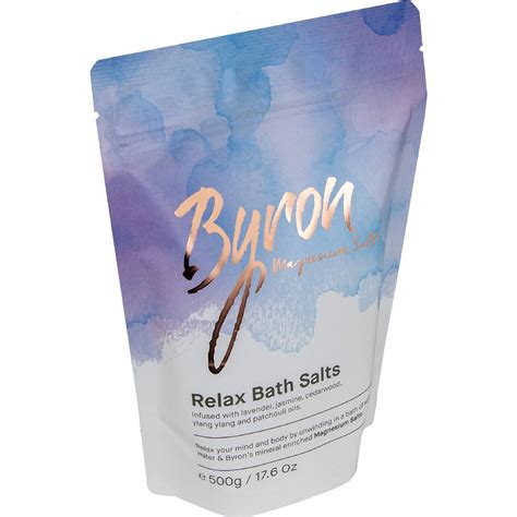 Byron Relax Bath Salts 500g Woolworths