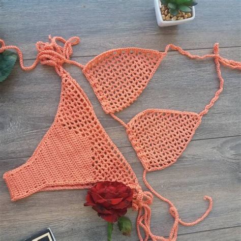 Sheer Bikini Etsy