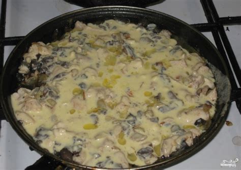 Жюльен в сковороде - пошаговый рецепт с фото на Повар.ру