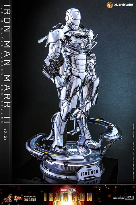 Hot Toys MMS733D59 Iron Man 1 6th Scale Iron Man Mark II 2 0 Collectible Figure Ship Q1