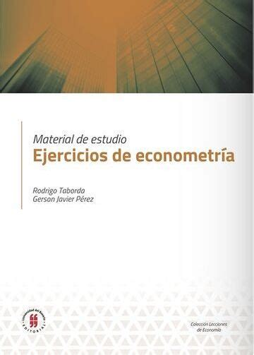 Ejercicios de econometría