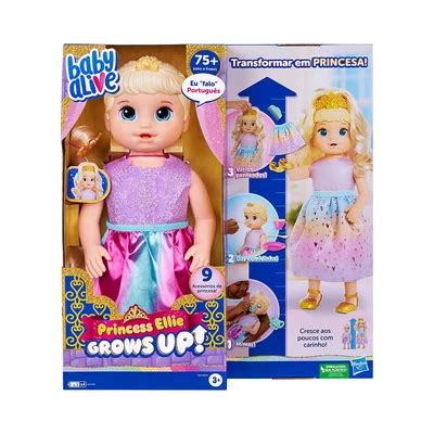 Jual Baby Alive Boneka Bayi Princess Ellie Grows Up Blonde Terbaru Ruparupa