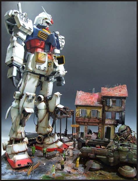 Diorama: 1/35 RX-78-2 Gundam "The Last War" - Gundam Kits Collection ...