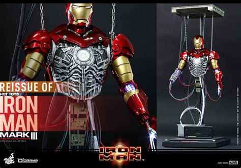 Hot Toys Iron Man Mark Construction Version Th Scale Ds Art City Collectibles