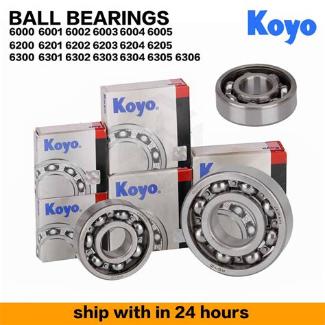 KOYO BALL BEARING ENGINE BEARING 6000 6001 6002 6003 6004 6005 6200