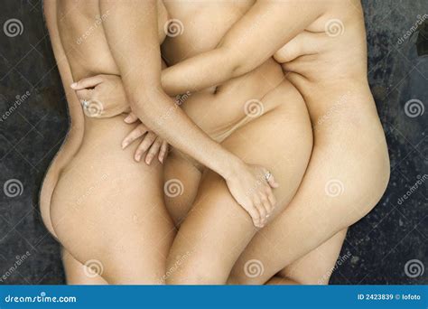 Three Nude Women Stock Image Image Of Interaction Affection