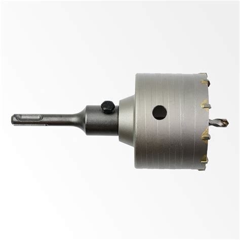 Core drill bit for concrete with central bit and SDS Plus drill adaptor ...