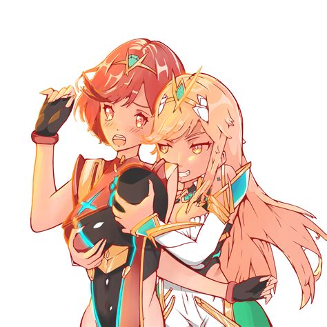 Pyra X Mythra By Cryptictk1996 On Deviantart