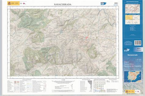 Navacerrada Mapa Topogr Fico Nacional