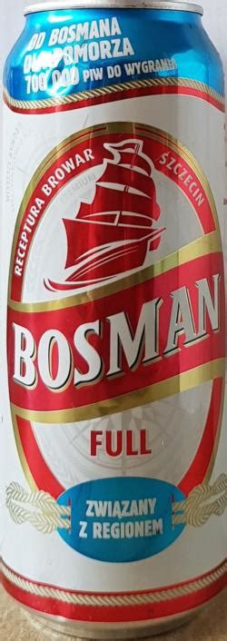 Bosman Beer Ml Od Bosmana Dla Pomor Poland