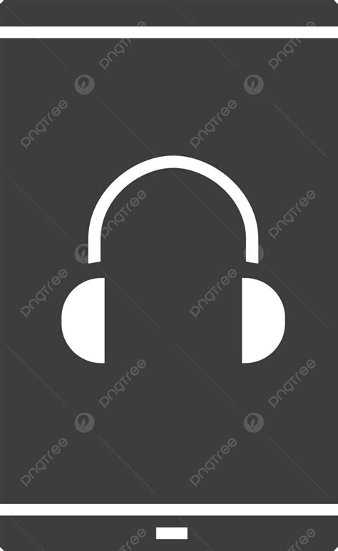 Smartphone Music Player Icon Digital Music Phone Vector, Digital, Music