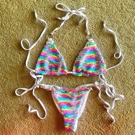 Beach Bunny Swim Beach Bunny Swimwear Siren Song Multi Color Bikini Poshmark