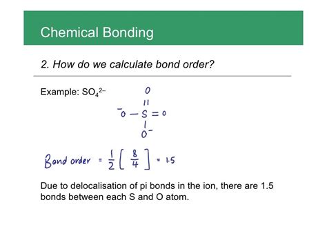 Chemical Bonding