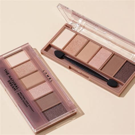 LAMEL The Natural Dream Eyeshadow Palette 403 Smoky Nude Buy LAMEL The Natural Dream