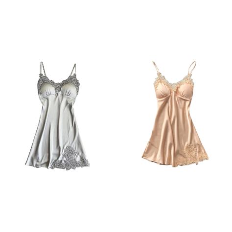 Pack Women Lace Pad Lingerie Nightwear Underwear Robe Sleepwear Dress Plus Size For Women X