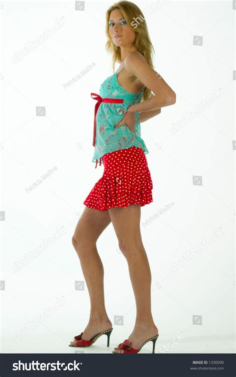 Beautiful Sexy Blonde Girl Blue Eyes Stock Photo Shutterstock