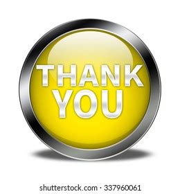 Thank You Button Isolated Stock Illustration 337960061 | Shutterstock