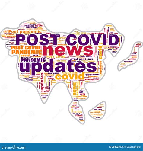 Post Pandemic Covid News Updates Stock Photo - Image of covid, post