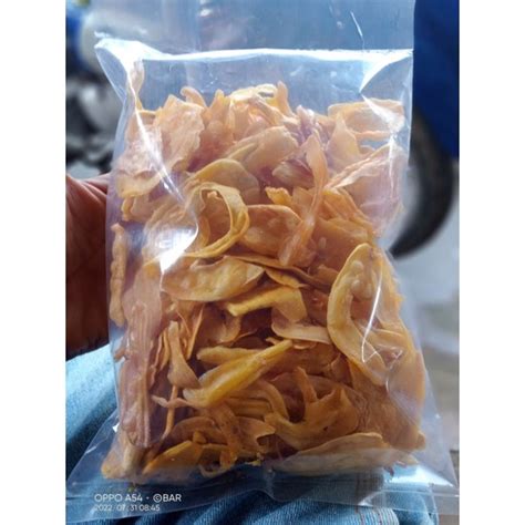 Jual Keripik Nangka Khas Lampung G Tipis Manis Dan Sehat Shopee