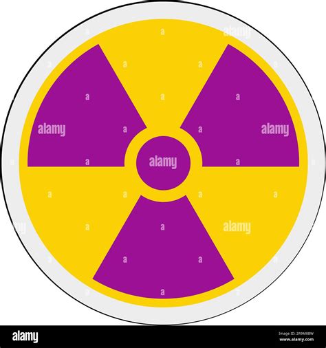 Circular Information Sign Iso Radiation Symbol Stock Vector Image And Art
