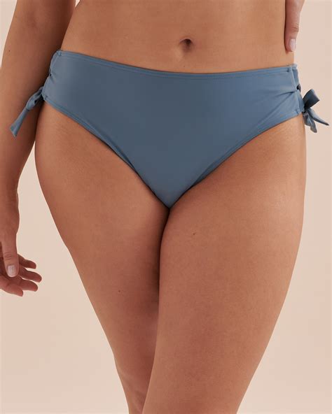 Eau De Sea Bas De Bikini Nou Aux Hanches Tropical Bleu Pierre