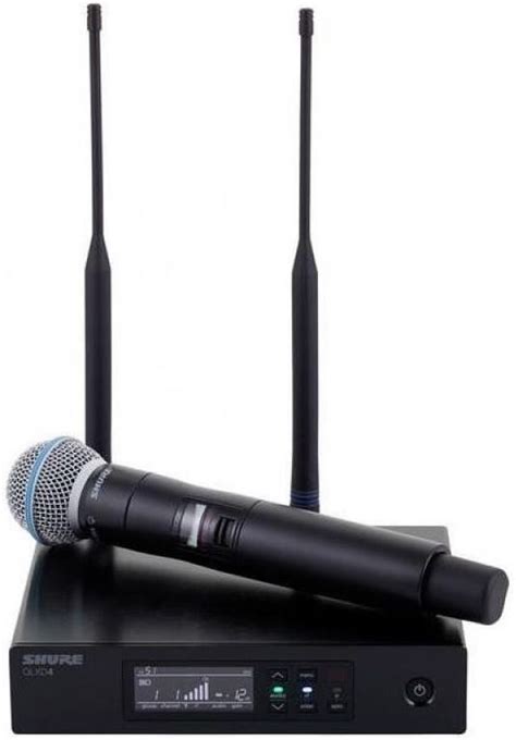 Mikrofon Shure QLXD 24 BETA58 ZESTAW BEZPRZEWODOWY Ceny I Opinie