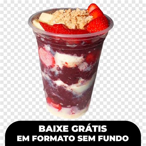 Copo de Açai Gratis png