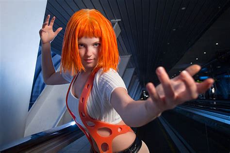 Cosplay LEELOO From FIFTH ELEMENT Has A Great Multi P Ass Something Maybe OMEGA LEVEL