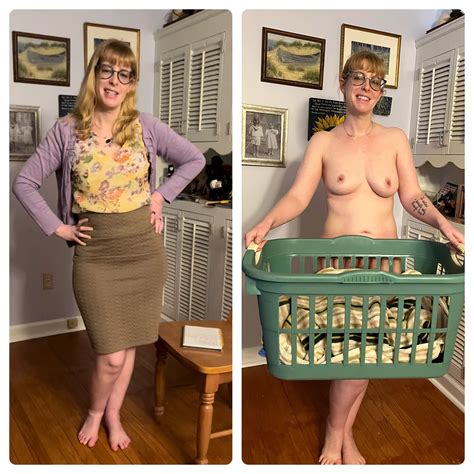 Laundry Day Nudes Dressedandundressed Nude Pics Org