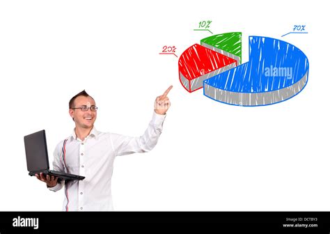 points  pie chart stock photo alamy