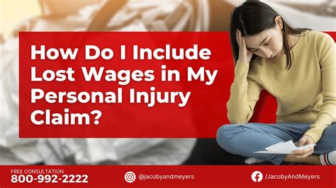 How To Include Lost Wages In My Personal Injury Claim