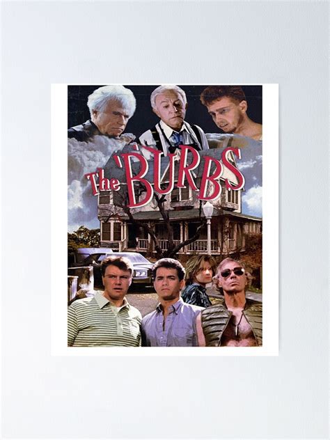 The Burbs Horror Movie Halloween Poster For Sale By Daringli56