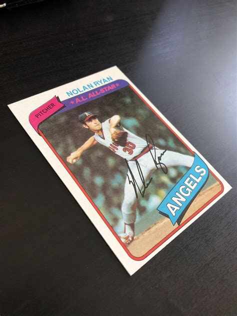 1980 Topps Nolan Ryan Baseball Card 580 EBay