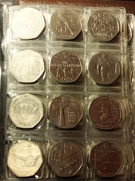 My 50p coin collection : r/UKcoins