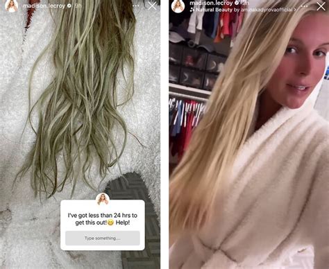 Madison Lecroy Had A Major Hair Mishap After Her Bachelorette Party