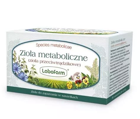 ZIOŁA METABOLICZNE LABOFARM 30 sasz ZIOŁA Apteka Ojców Bonifratrów