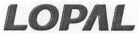 LOPAL Trademark of JIANGSU LOPAL TECH CO., LTD - Registration Number ...