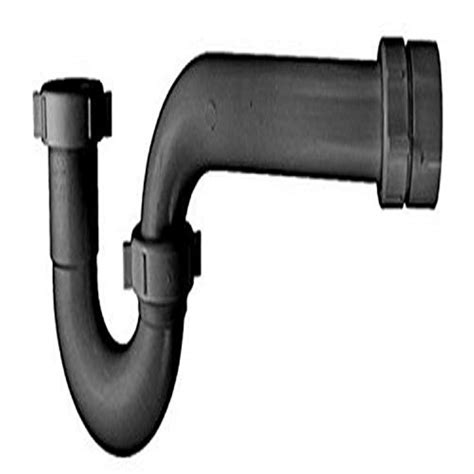 LASALLE BRIS 11/2 ABS P-TRAP W/ ADAPTER AND RUBB