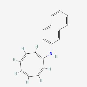 N-(cyclooctatetraenyl)cyclodecapentaenamine | C18H17N | CID 166817496 ...