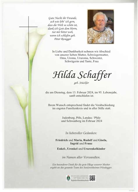Hilda Schaffer – Stadtwerke Judenburg AG