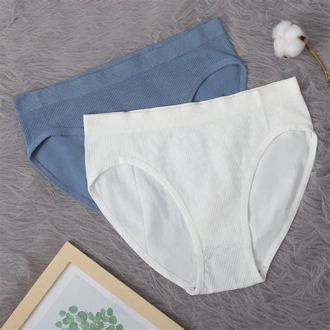 Culotte Slip Culotte En Coton Pour Femme Sous V Tement Doux Lastique Lingerie Intime Corail