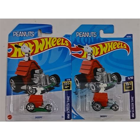 Hot Wheels Peanuts Snoopy Shopee Malaysia