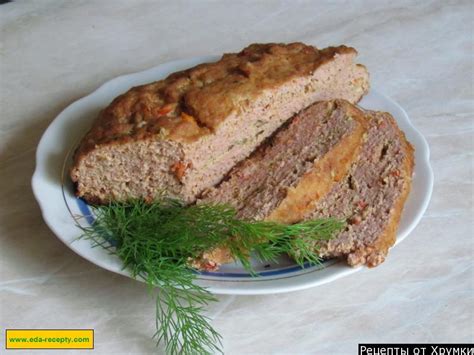Мясной хлеб рецепт с фото пошагово - 1000.menu