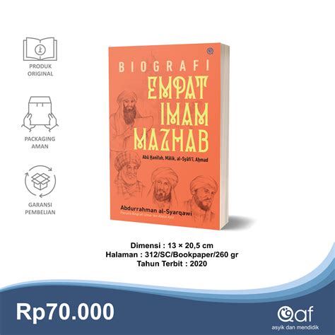 Biografi Empat Imam Mazhab Layanan Reseller Penerbit Qaf