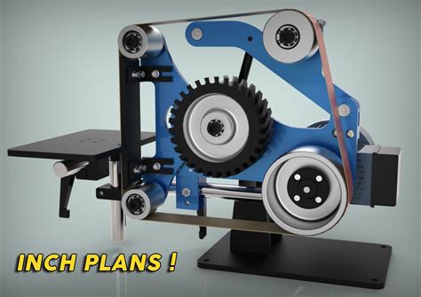 2x48 Tilting Belt Grinder Plans Pdf And Dxf Files Included Inch