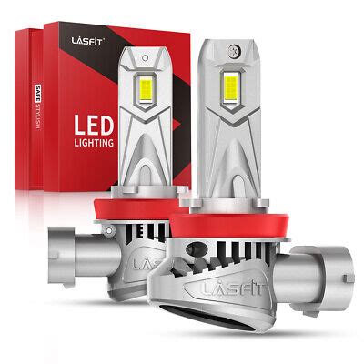 Lasfit H11 LED Headlight Bulbs Low Beam 7000LM Super Bright Conversion