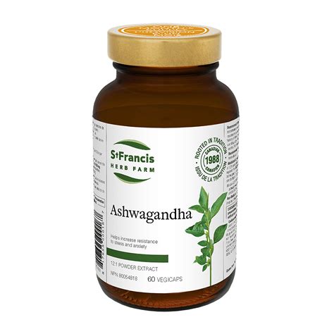 St Francis Herb Farm Ashwagandha Capsules